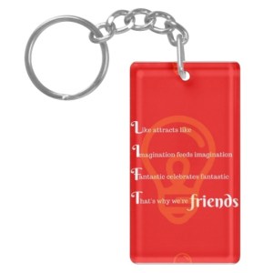 lift_friends_red_single_sided_rectangular_acrylic_keychain